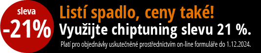 Sleva na chiptuning až 21 %